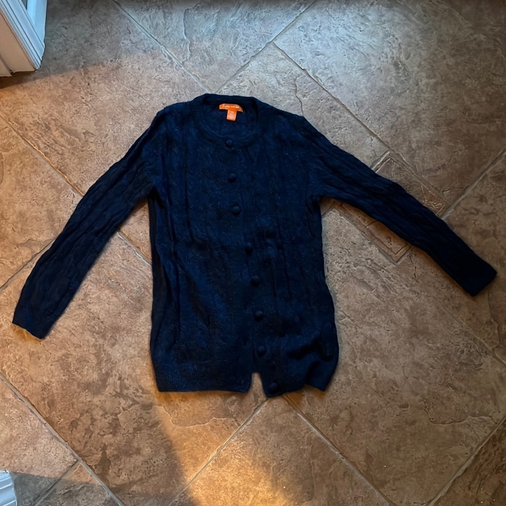 Joe Fresh button down sweater, size small